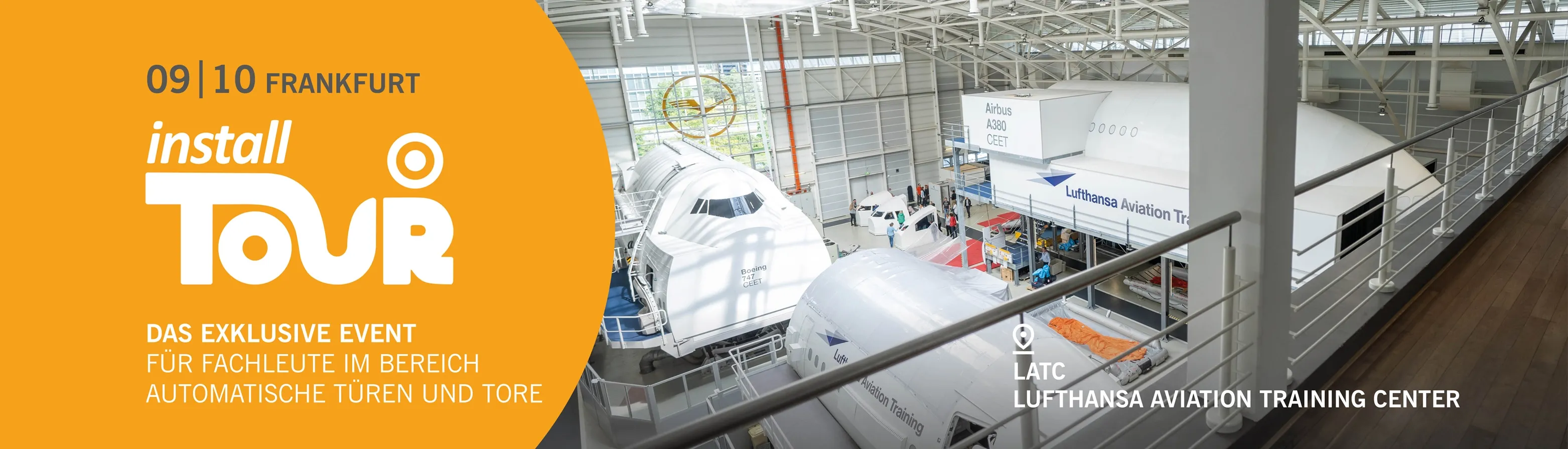 Banner Install Tour Frankfurt 2025